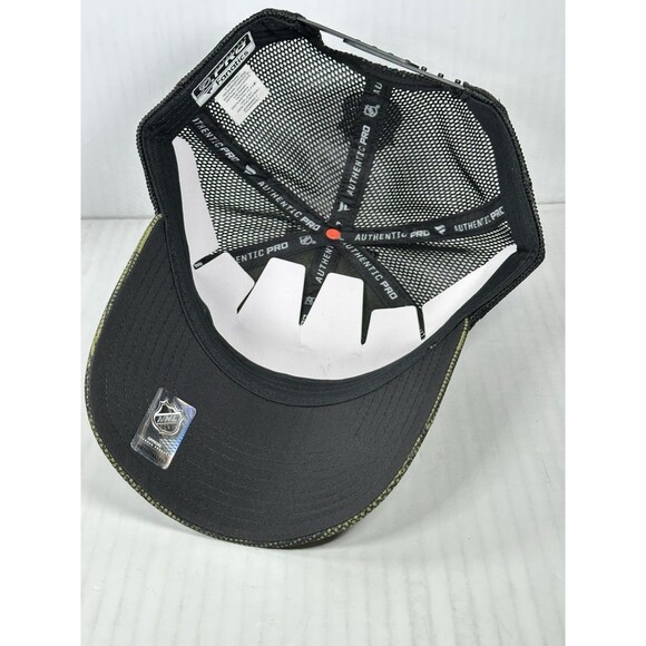 Fanatics New York Islanders Military Appreciation Snapback Hat Cap Green Black - Picture 5 of 6